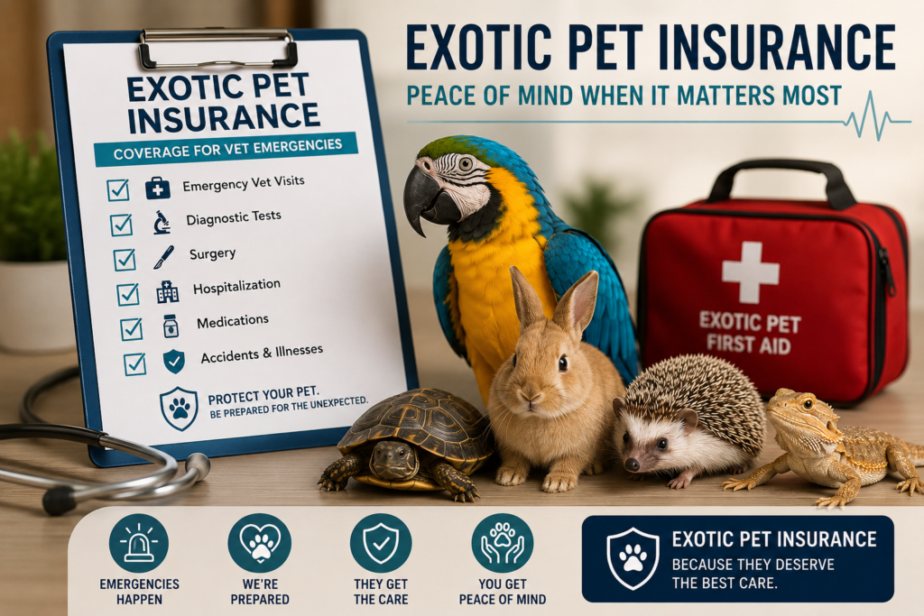 exotic pet insurance coverage